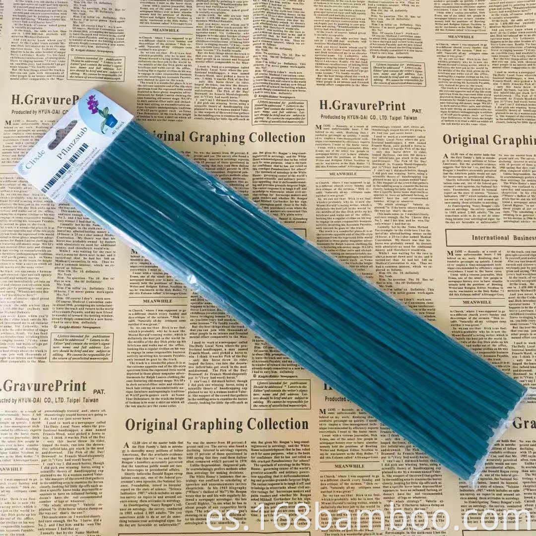 Custom package for bamboo colorful sticks